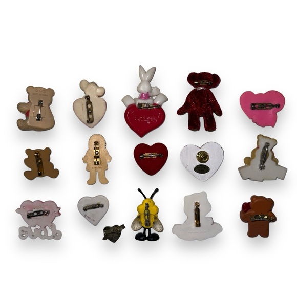 VTG Valentine’s Day Brooches/Pins - Picture 2 of 2